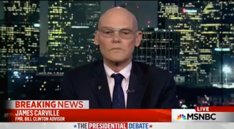Illustration for article titled An Ode To James Carville's Super Fucked-Up Glasses